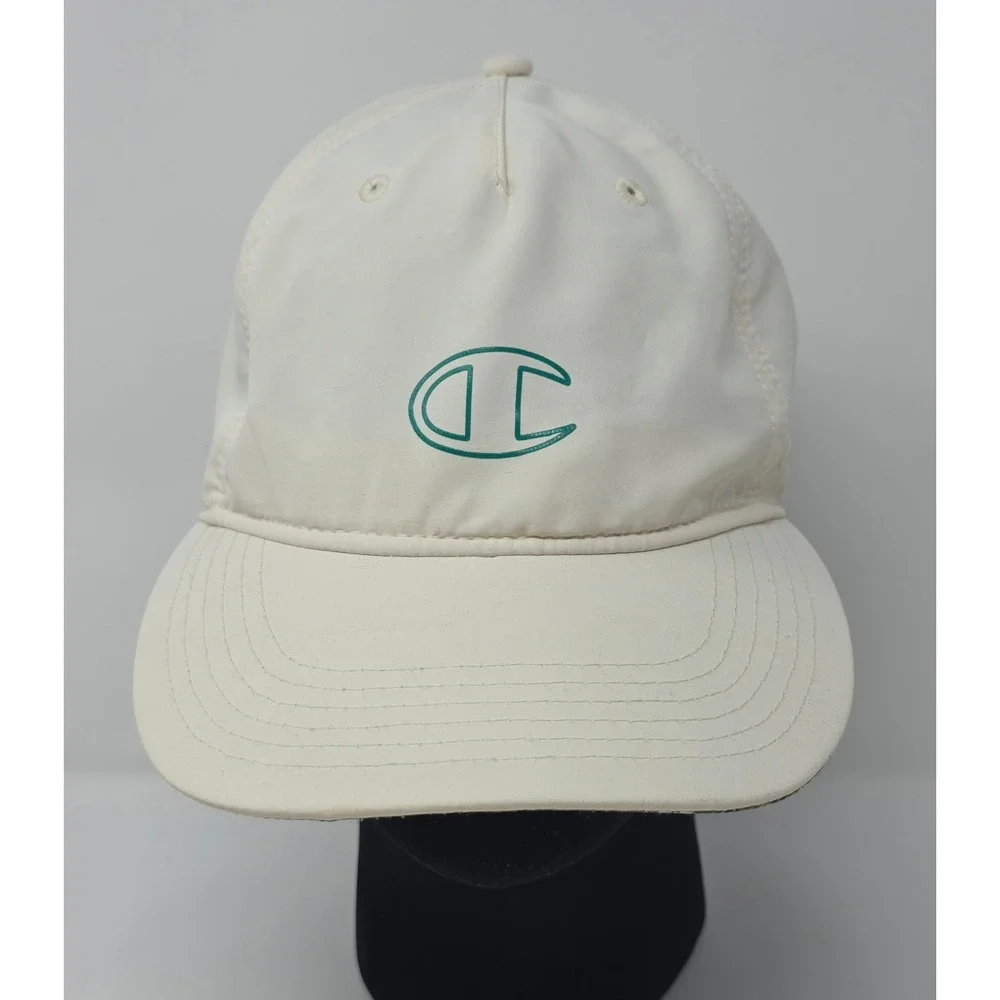 Champion Baseball Cap Womens Cream Floral Underbrim Strapback Hat